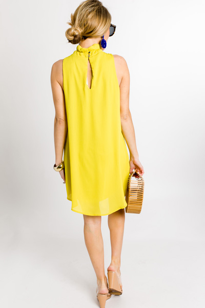 Mod Mock Neck Dress