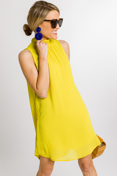 Mod Mock Neck Dress
