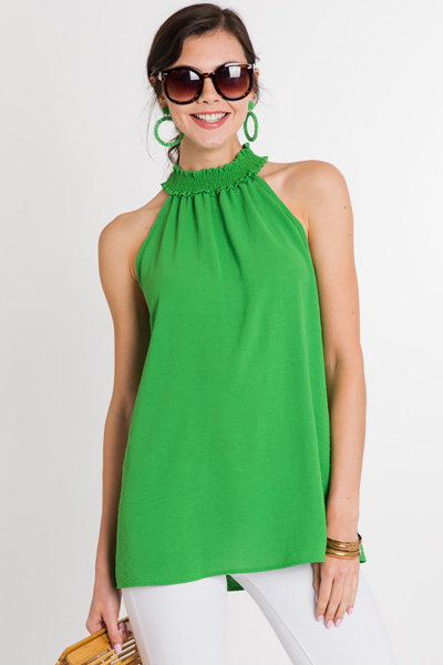 Smock Around Frock, Green