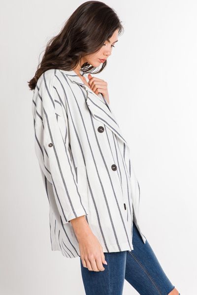Oversized Sailor Jacket