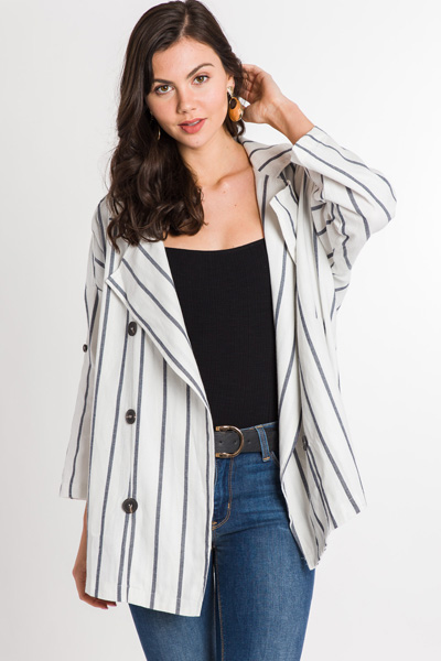 Oversized Sailor Jacket