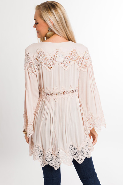 Blushing Boho Tunic