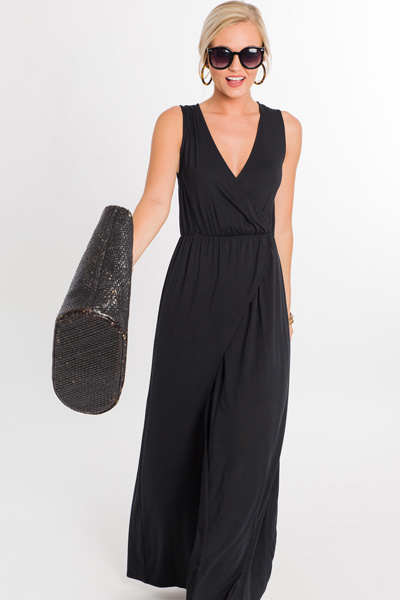 Simply Wrapped Maxi, Black