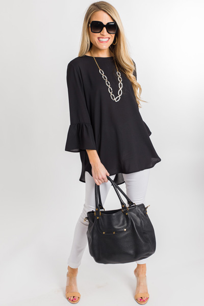 Bethany Tunic, Black