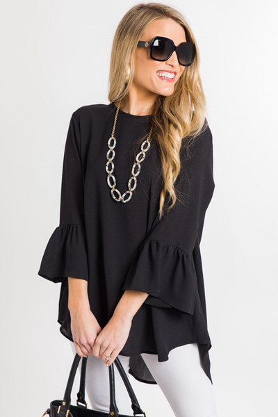 Bethany Tunic, Black