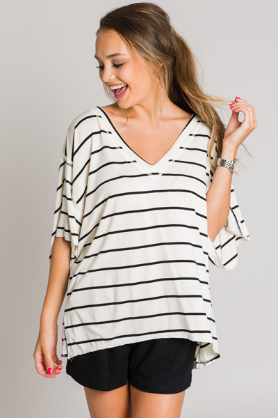 Go-to Striped Top