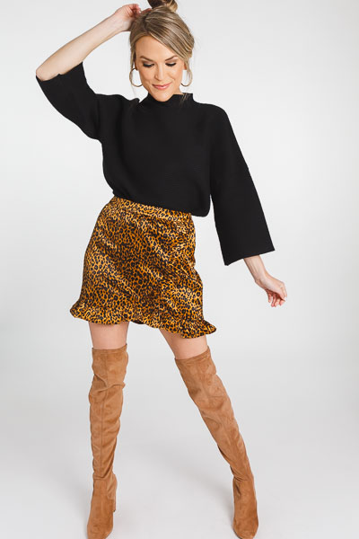 Sasha Cheetah Skirt