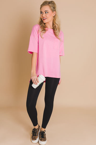 Chill Day Tunic, Pink