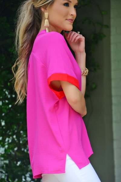 Classic Karlie Tunic, Colorblock
