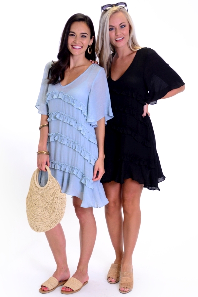 Sweetie Swing Dress, Black
