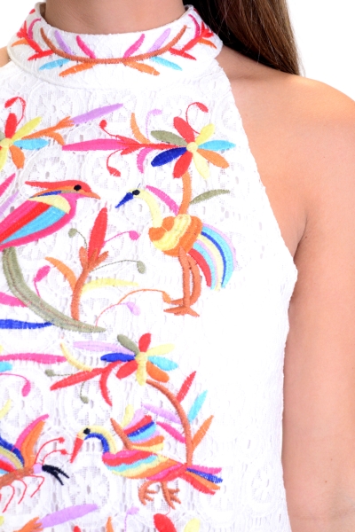 Parrot Island Lace Dress