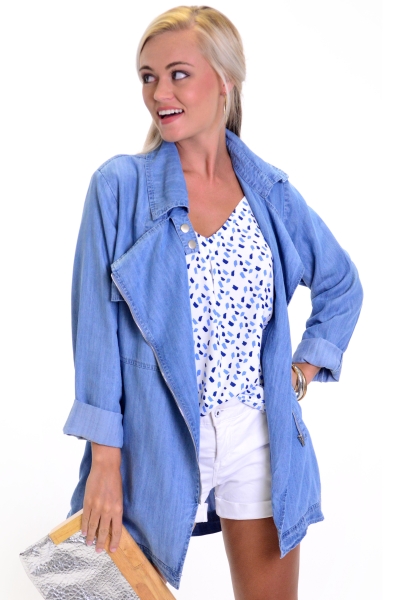 Denim Utility Jacket
