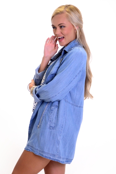 Denim Utility Jacket