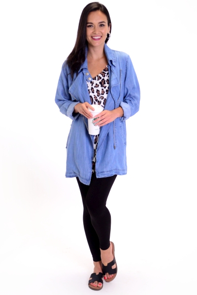 Denim Utility Jacket