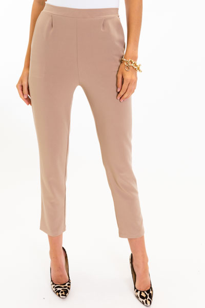 Practical Pants, Taupe