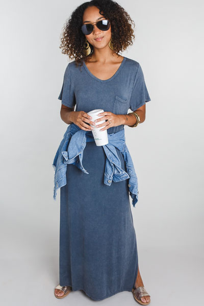 Slate T-shirt Maxi