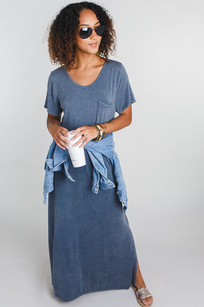 Slate T-shirt Maxi