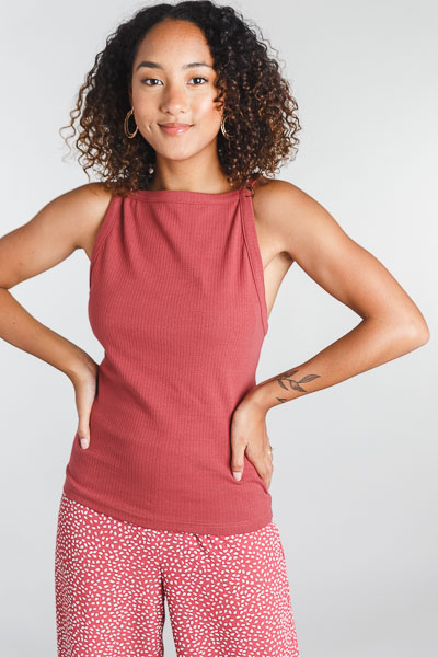 Sienna Ribbed Tank
