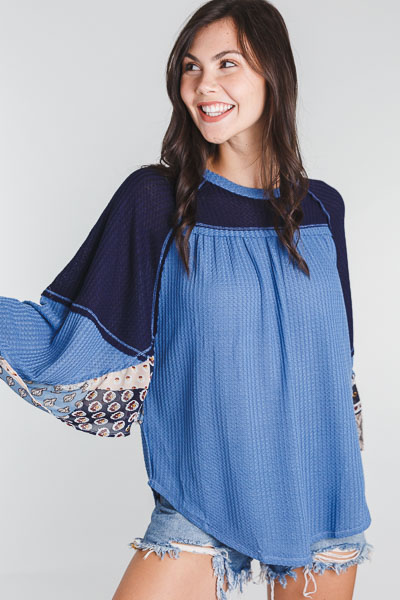 Paisley Poncho Thermal