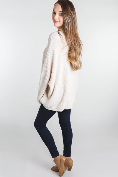 Tried and True Sweater, Ivory