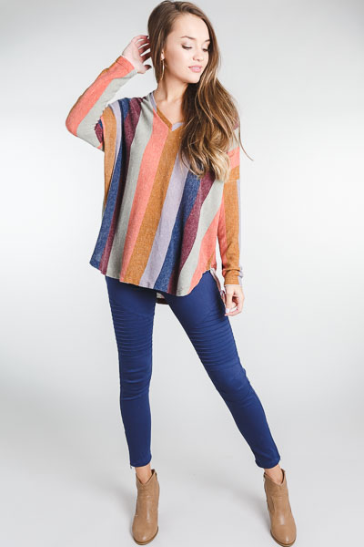 Linear in Lavender Tunic