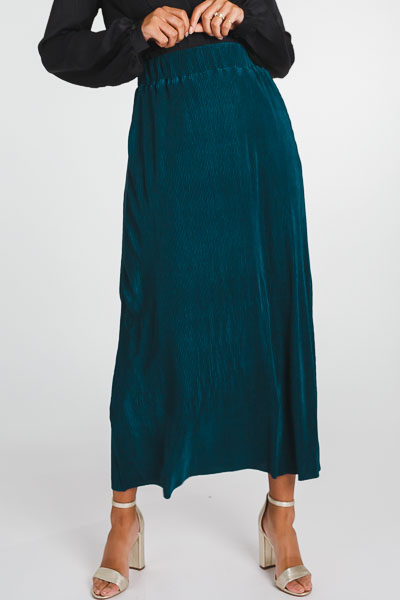 Jade Pleated Skirt