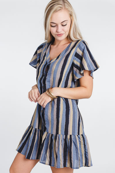 Latitude Stripe Dress