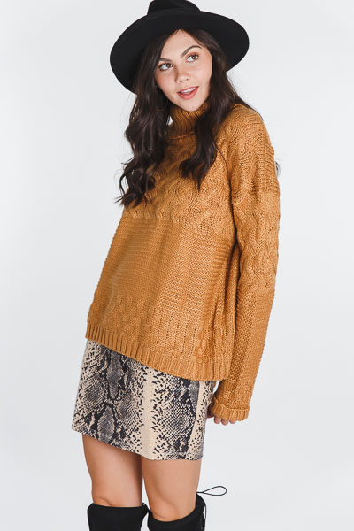 Chunky Ginger Sweater