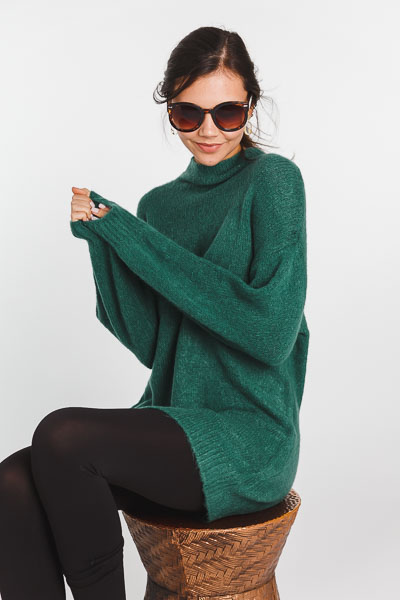 Emerald Sweater Tunic