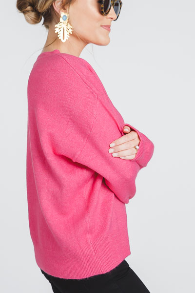 Tickled Pink Sweater
