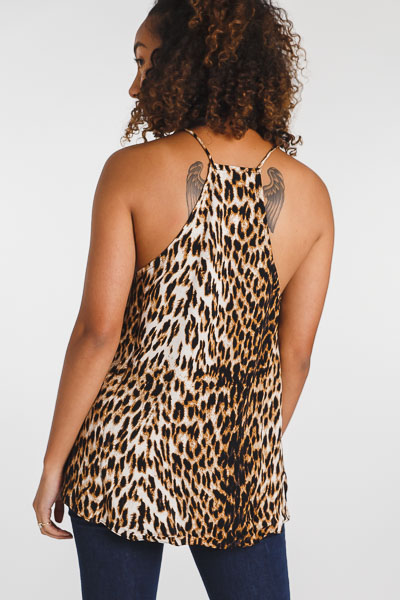 Cheetah Lace Cami
