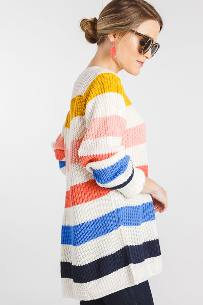 Bright Stripes Sweater