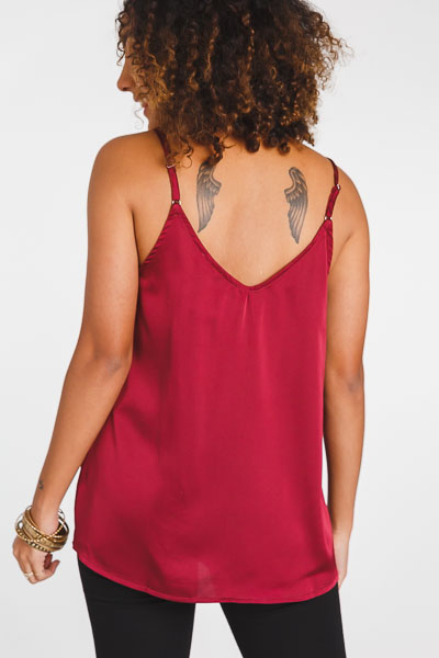 Fine Wine Satin Cami