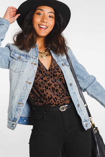 Wild Occasion Leopard Bodysuit