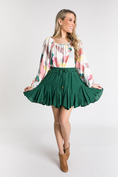 Hunter Flirty Mini Skirt