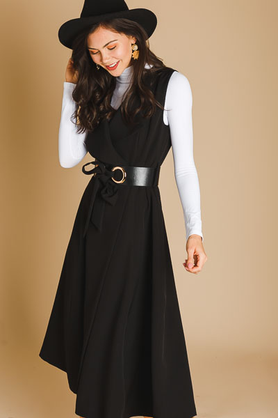 Belted Amal Dress