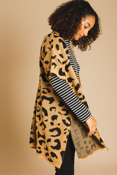 Cheetah Sweater Wrap
