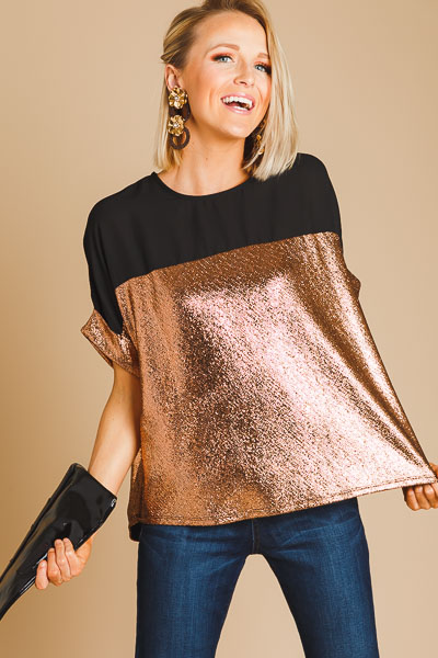Copper Dipped Blouse 