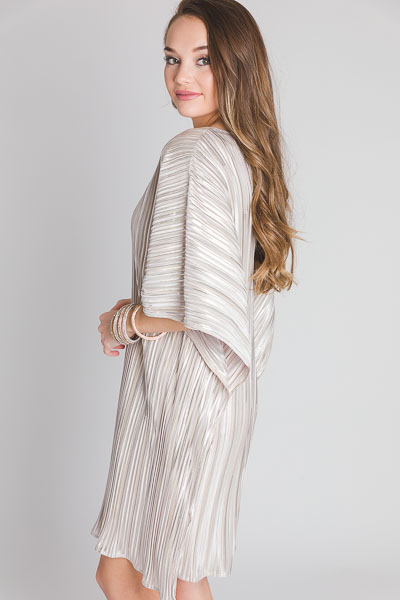 Golden Girl Pleat Caftan