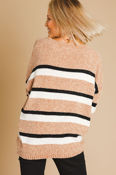 Velvet Yarns Stripe Sweater