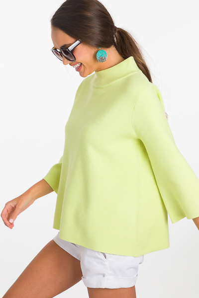 Audrey Sweater, Lime