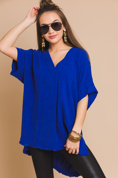 Middle Pleat Tunic, Royal