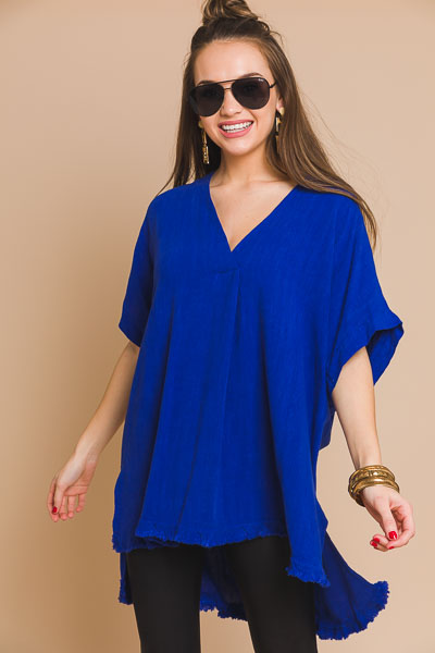 Middle Pleat Tunic, Royal