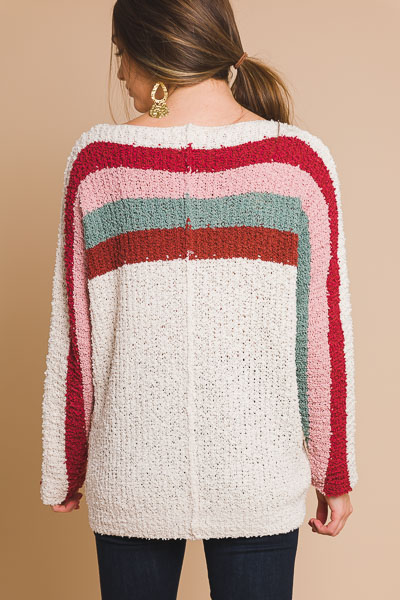 Sorbet Shoulders Sweater