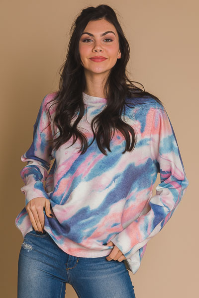 Cotton Candy Dream Sweater