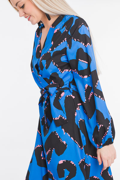 Stacy Abstract Midi