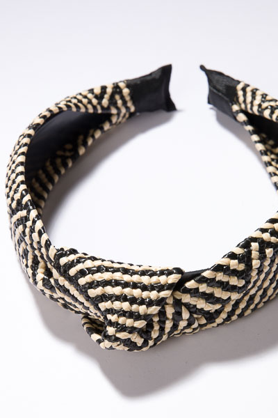 Black Basket Headband