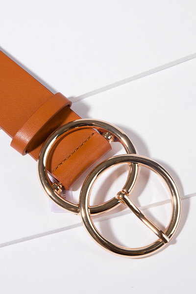 Bianca Rachele Obi Belt Cognac