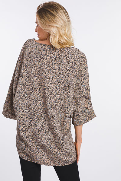 Wild Thoughts Boxy Blouse