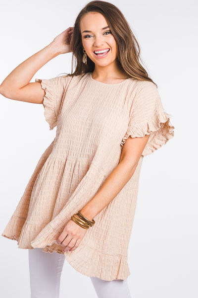 All the Texture Tunic, Sand